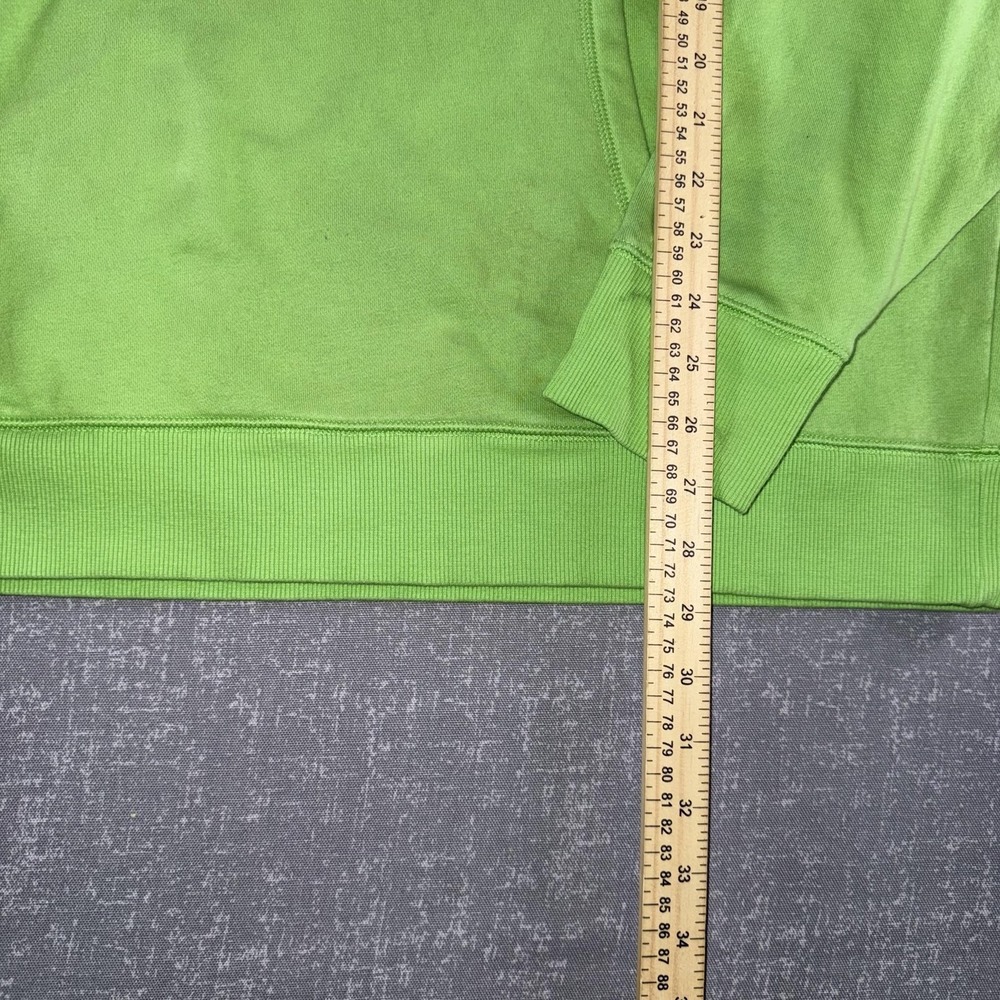 Champion Hoodie Mens XL Green Classic Fleece Pullover‎ Kangaroo Pocket Logo - Picture 6 of 9